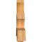 Ekena Millwork Davenport Rough Sawn Timber Gable Bracket, Western Red Cedar, 84"W x 31"H x 6"D x 6"F, 9/12 Pitch GBW084X31X0606DAV00RWR - alternate 5